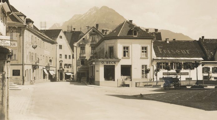 Hier wurde Geschichte geschrieben – Stadthaus um 1922