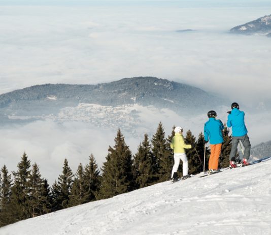 … Über den Wolken …