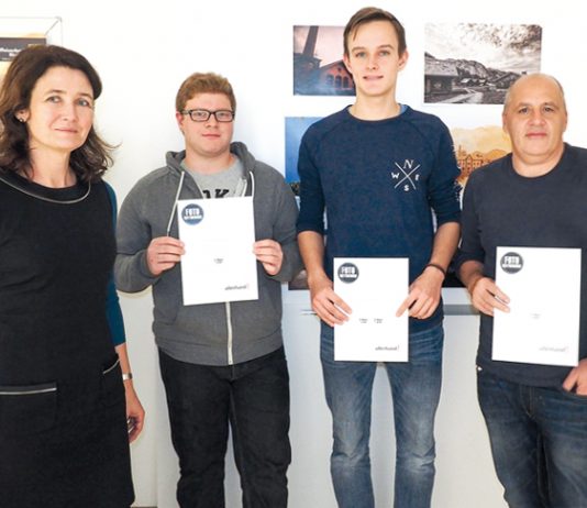Fotografen mit gutem Auge Wir gratulieren den Preisträgern Denis Wiedenig, Julian Wachter und Ernst Passler.