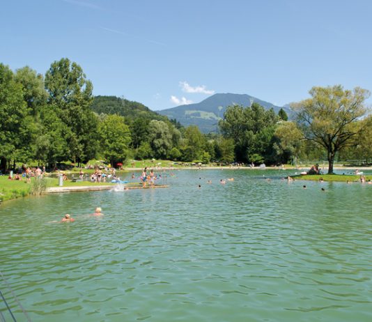 Erfrischend… Naturbad Untere Au, Frastanz