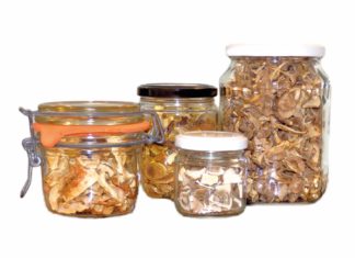 Konservieren von Pilzen