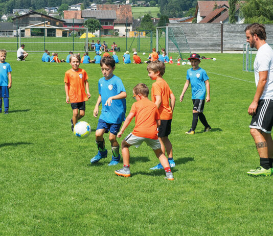 Von klein auf im Ballfieber