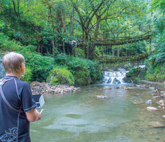 Spezieller Blickwinkel auf das Geschehen