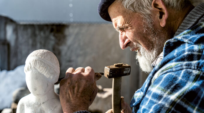 Stein ist sein Leben