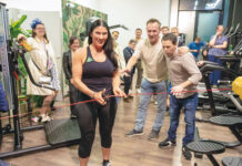 Fitpark in Feldkirch erweitert: Training jetzt „dunna” und „domma”
